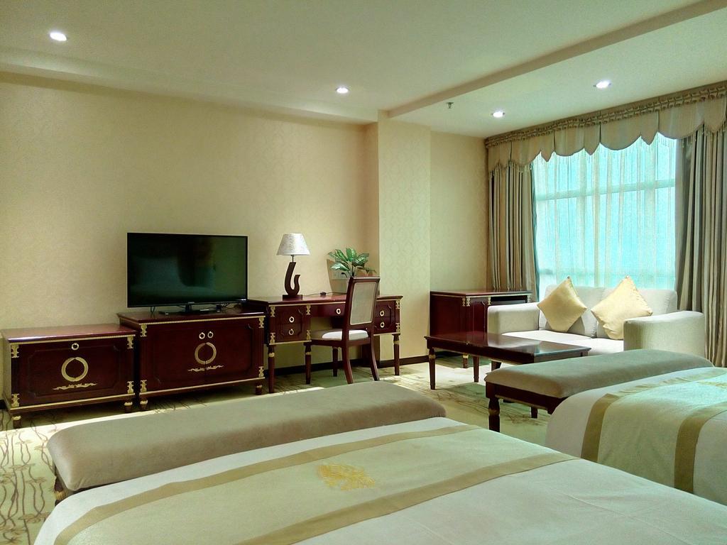 Guangzhou Li Gang Hotel גואנגג'ואו חדר תמונה