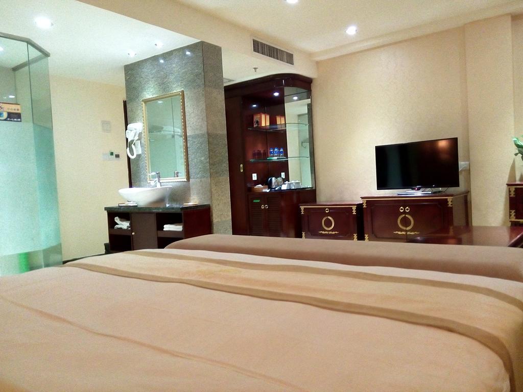 Guangzhou Li Gang Hotel גואנגג'ואו חדר תמונה